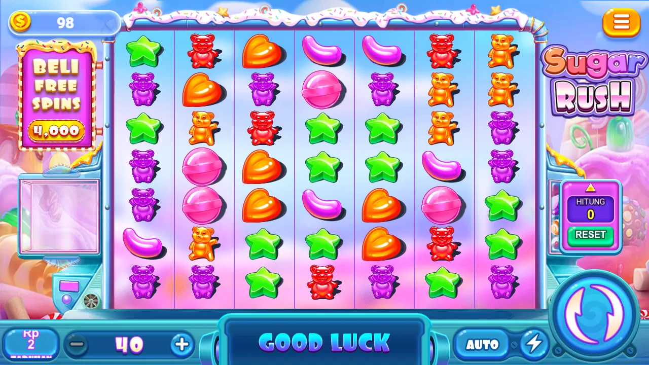Fitur bonus Sugar Rush